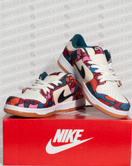 Nike First Copy Shoes- SB Dunk Low Pro Parra Abstract Art