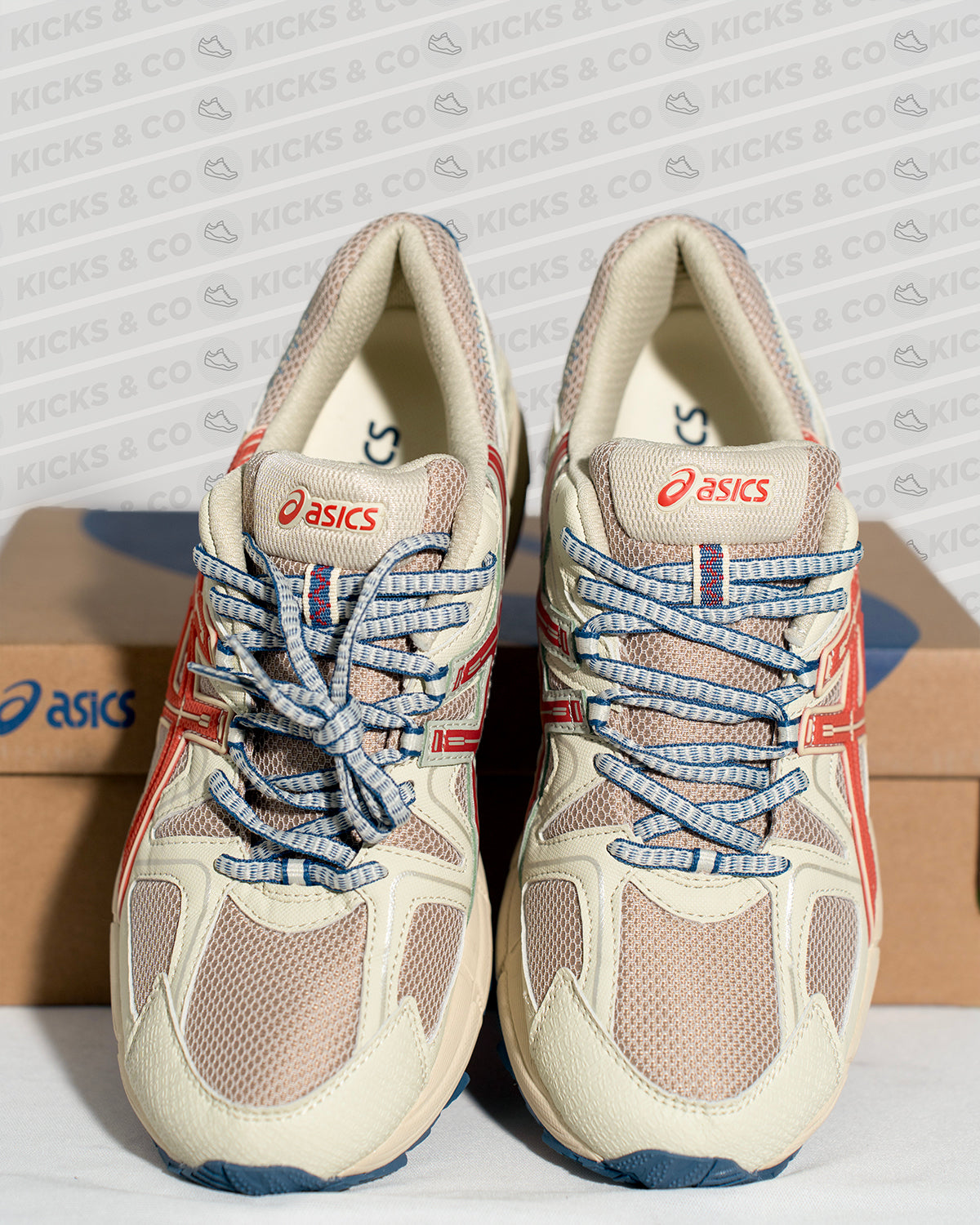 Asics Gel-Kahana 8 Light Brown Red