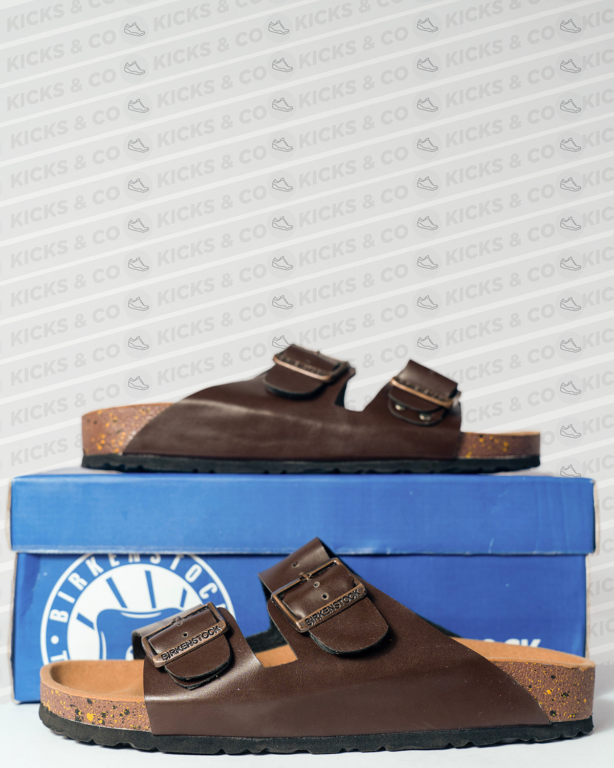 BIRKENSTOCK LEATHER- BROWN