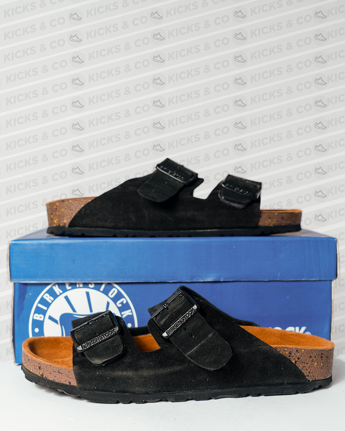 BIRKENSTOCK SUEDE - BLACK