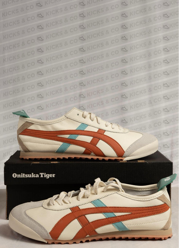 ONITSUKA TIGER FIRST COPY SHOES MEXICO 66 CREAM PISCANT ORANGE Kicks Co