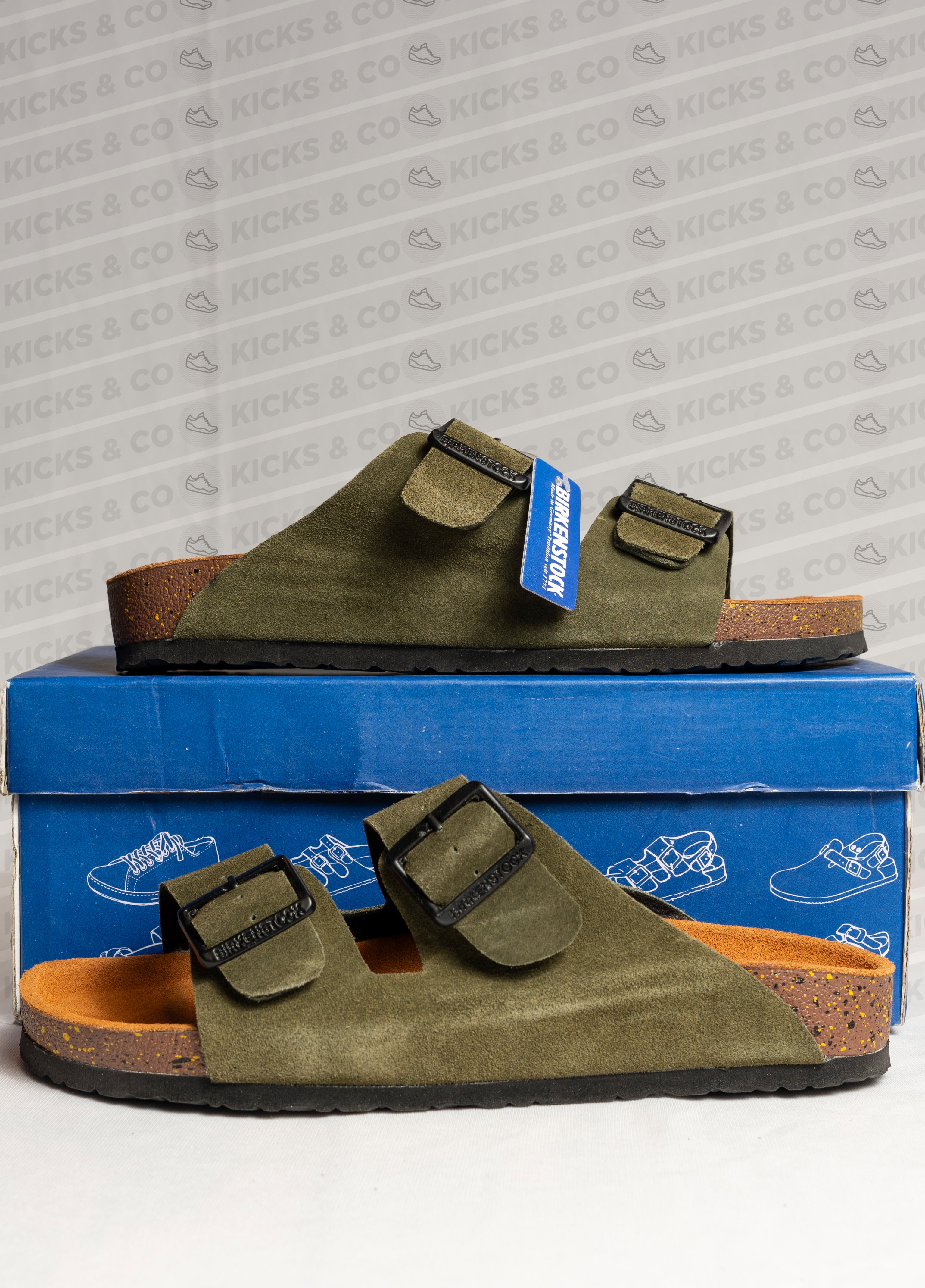 BIRKENSTOCK SANDALS OLIVE