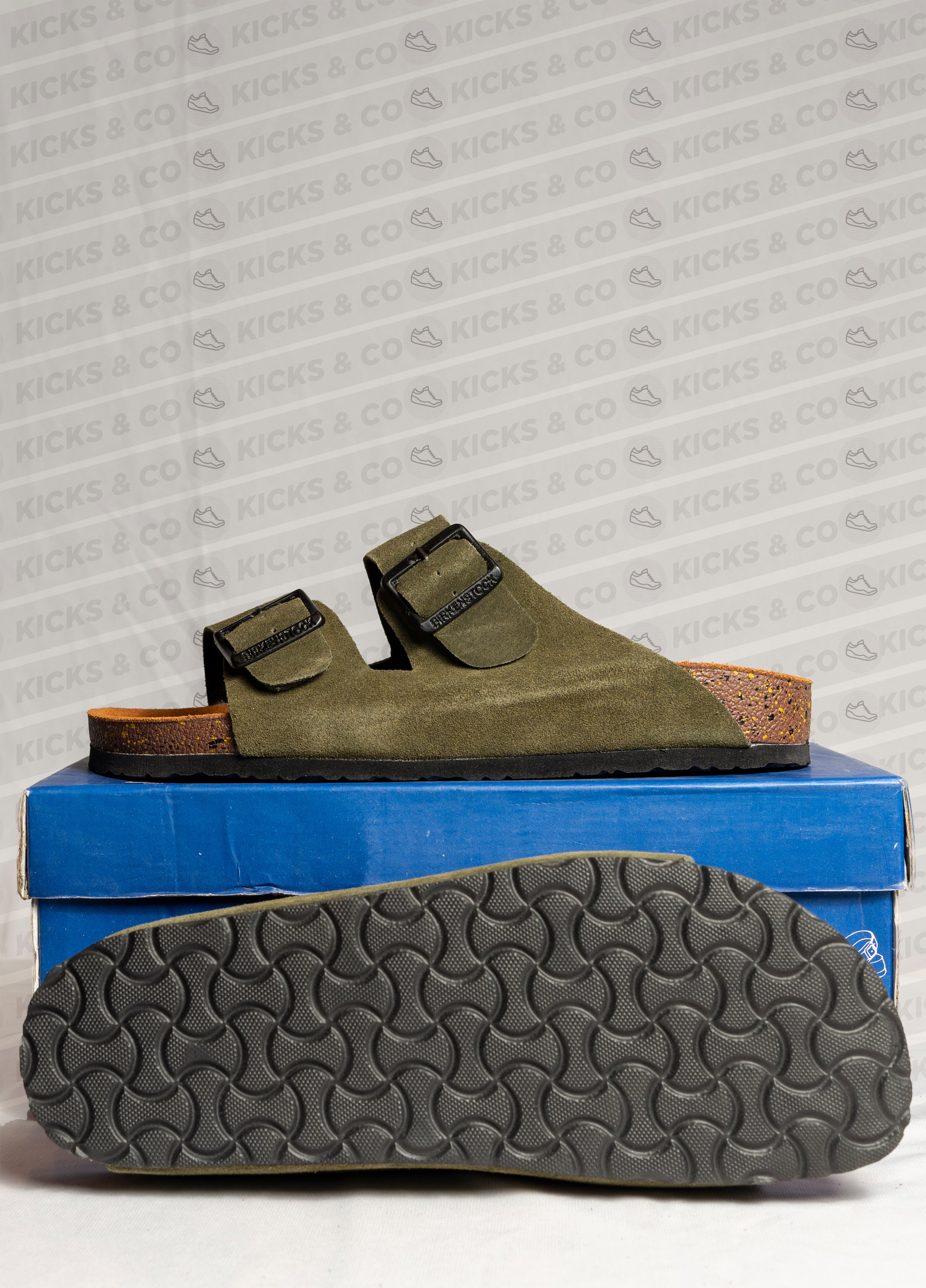 BIRKENSTOCK SANDALS OLIVE